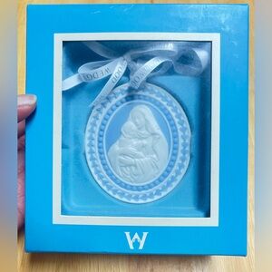 Wedgewood Madonna and Child Ornament